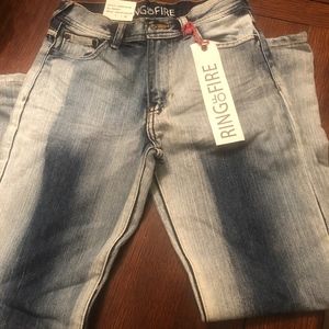 NWT Ring of Fire Jeans Size 12 Teens